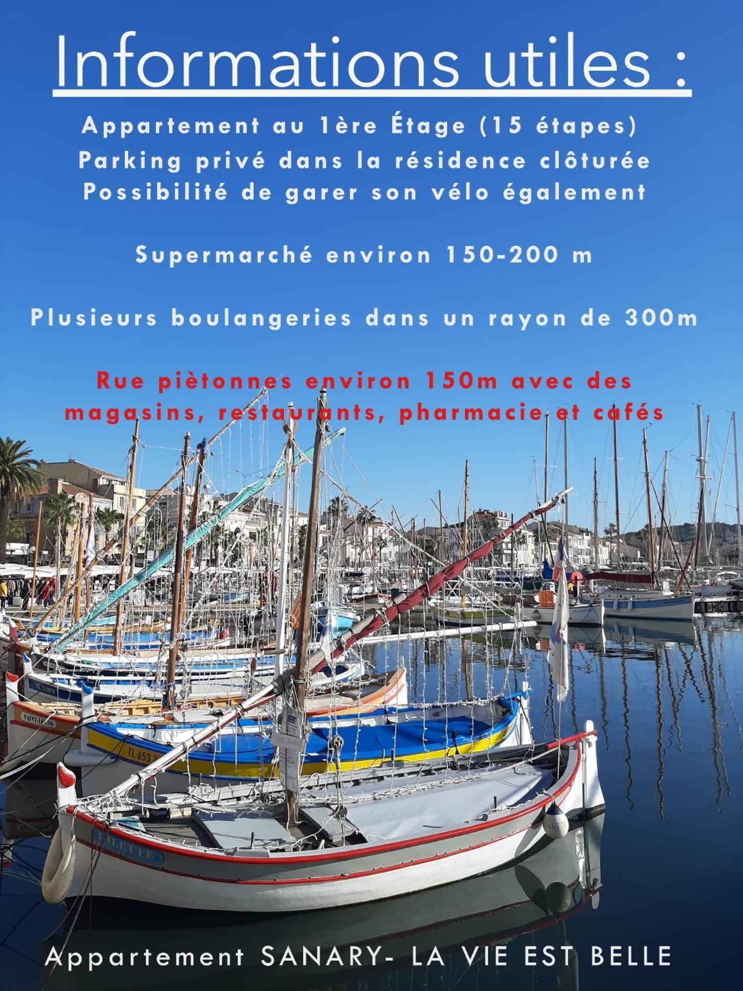 Sanary- La Vie Est Belle- Centre Ville 2 Minutes A Pied- Plage 5 Minutes 外观 照片